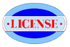 Picture of the words 'license'