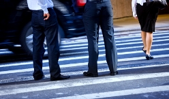 Photograph of a crosswalk