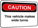 Picture of a caution sign