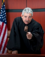 Picture of an angry judge